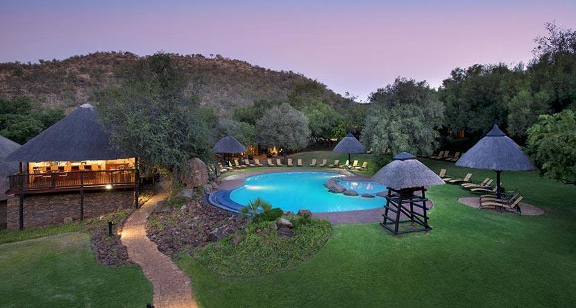Bakubung Bush Lodge Pool Area
